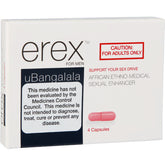 Erex uBangalala Sexual Enhancer For Men 4 Capsules